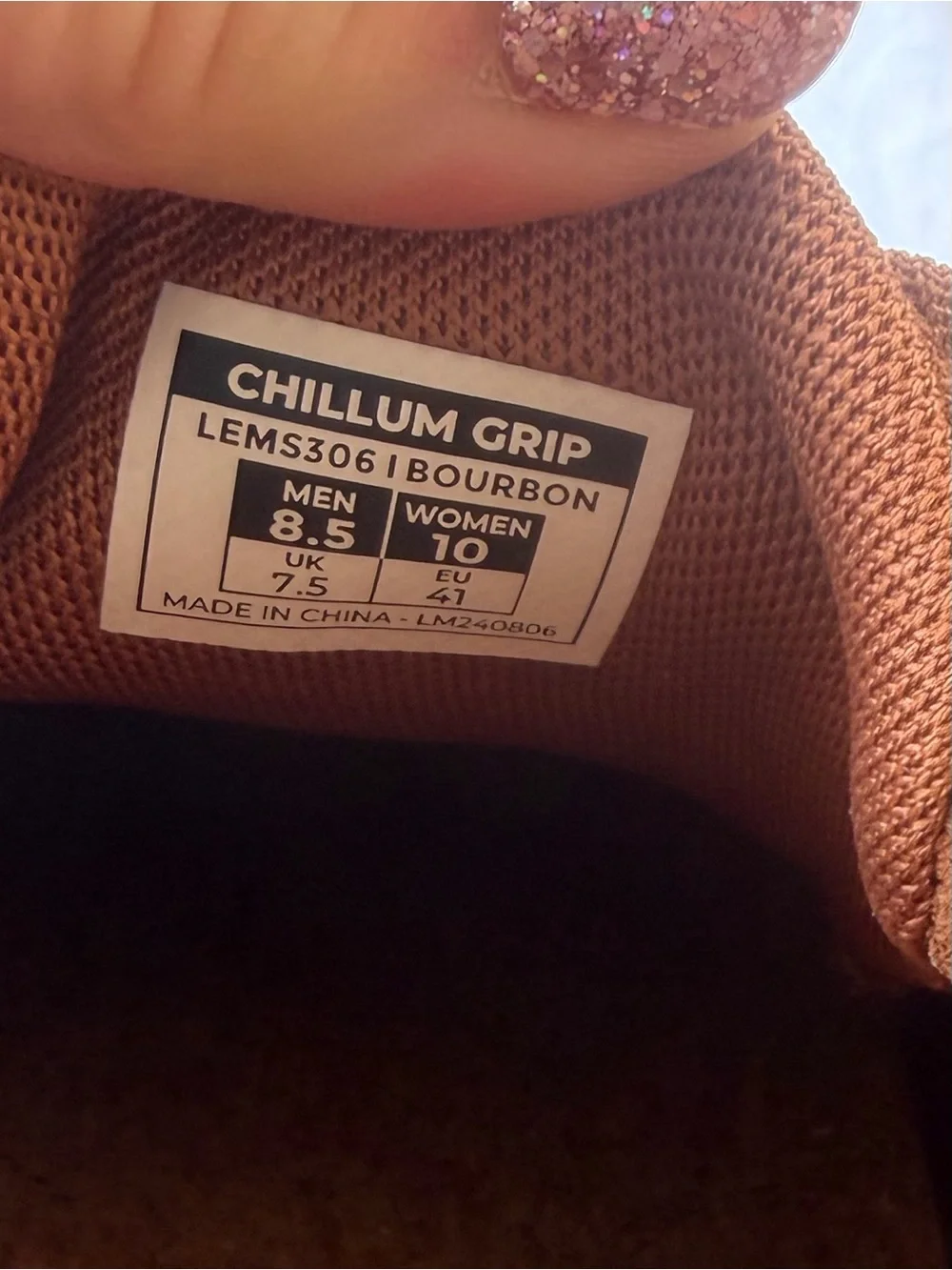 Lems Chillum Grip Bourbon Color Outdoor Adventure Lace Sneakers Quality Comfy 10